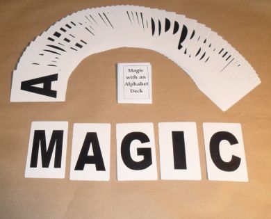 Alphabet Playing Cards